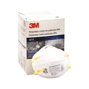 3M 8210 N95 Respirator | For Protection Against Non-Oil Based Dust & Particles