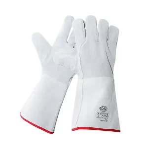 EDGE 48-216 Welding & Thermal Gloves | Flame, Spark & Heat Resistant - Premium Cowhide Leather