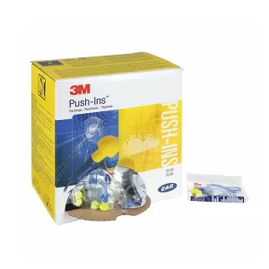 3M™ E-A-R™ Push-Ins™ Earplugs - Simple & Effective Noise Protection