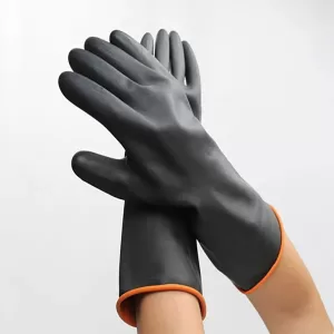 Industrial Long Chemical Resistant Synthetic Rubber Gloves